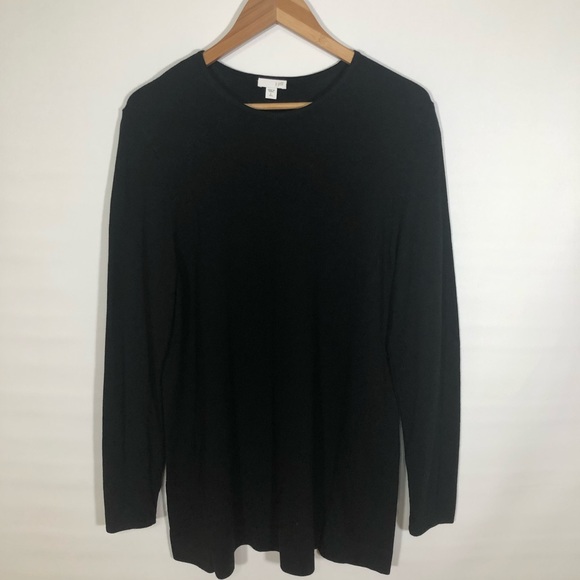 J. Jill Black Sweater Tunic - Picture 2 of 7